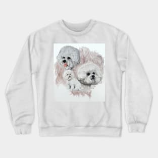 Bichon Medley Crewneck Sweatshirt